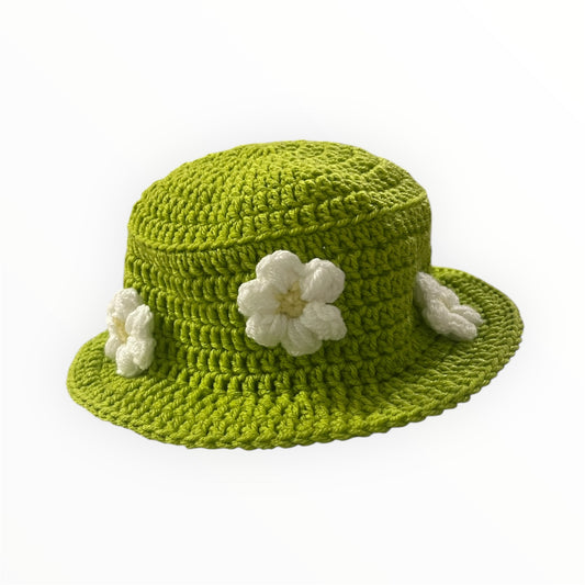 Daisy Dreams Crochet Bucket Hat