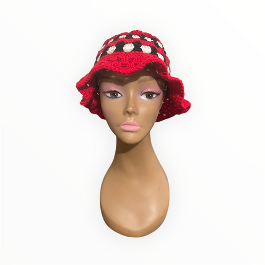 Granny Square Bucket Hat